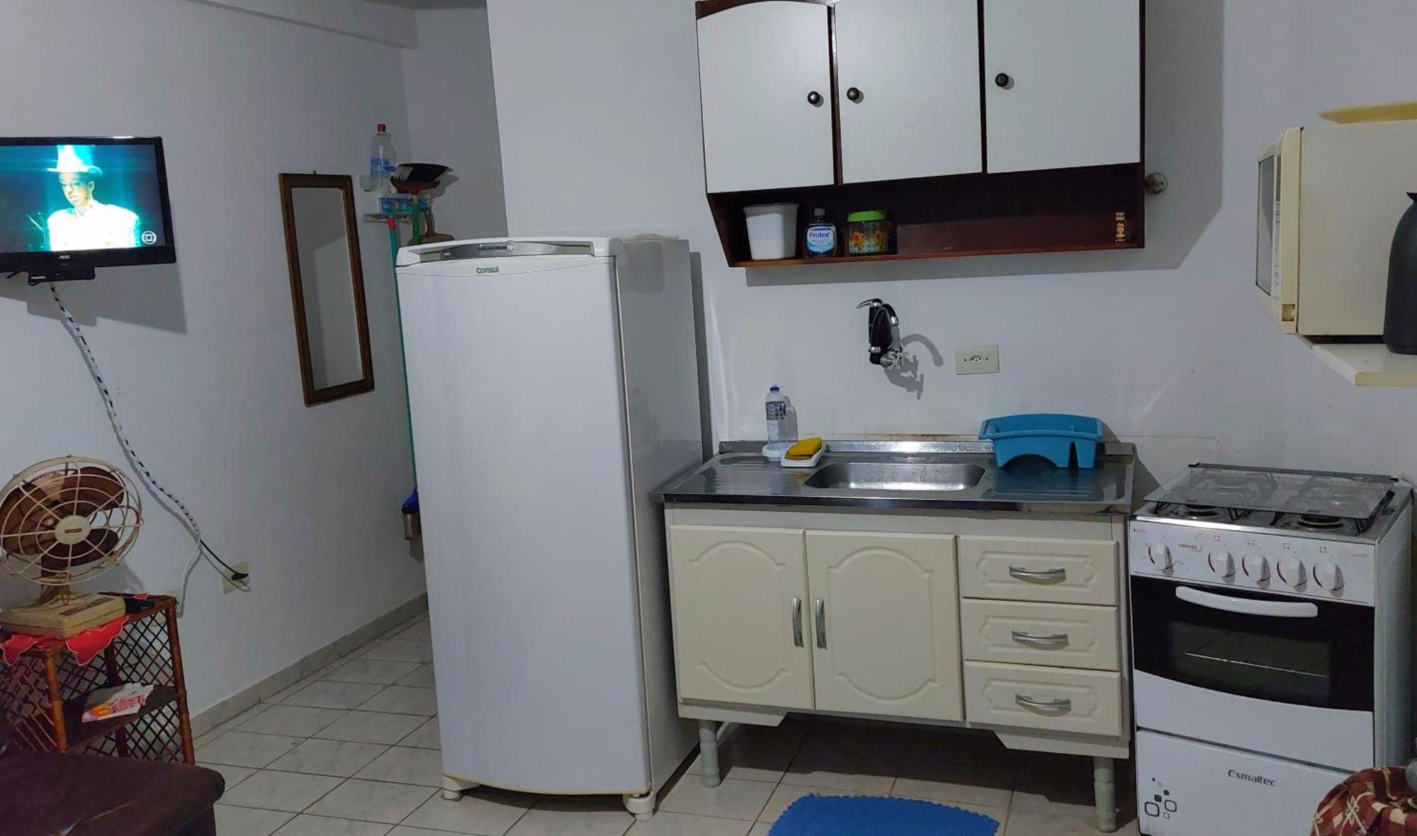 Kitnet - Grande - Ocian Praia Grande (Santos)